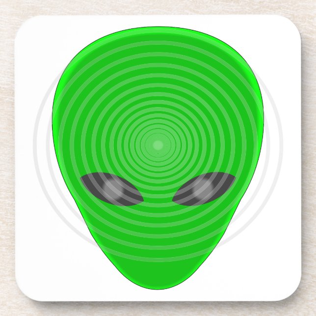 Alien Head Mind Control Coaster (Front)