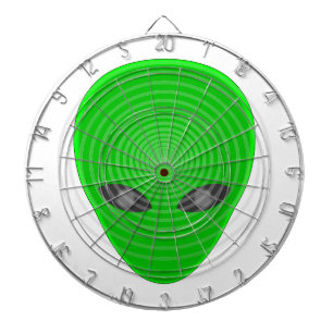 Alien Head Mind Control Dartboard