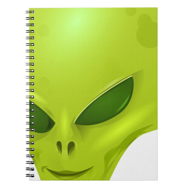 Alien Head Notebook (Front)
