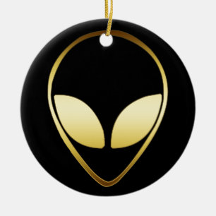 ALIEN HEAD ORNAMENT