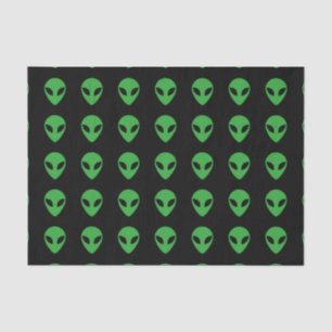 Alien Head Tissue Paper