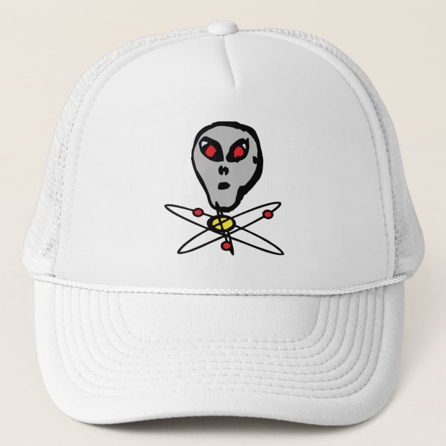 ALIEN Head Trucker Hat (Front)