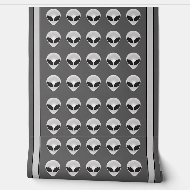 Alien Heads Wallpaper (Unrolling)