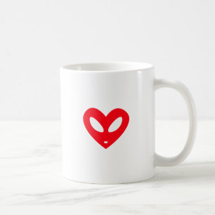 Alien Heart Coffee Mug