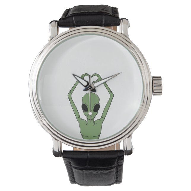 Alien Heart Pose Watch (Front)