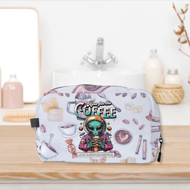 Alien Here for the Coffee Dopp Kit (Creator Uploaded)