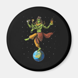 Alien Hindu Lord Shiva Magnet