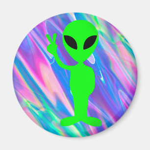 alien hologram magnet