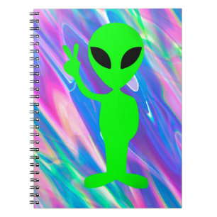 alien hologram notebook
