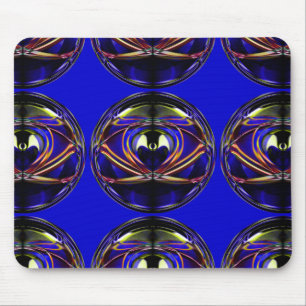 Alien-I Abstract Artistic Design Mouse Pad
