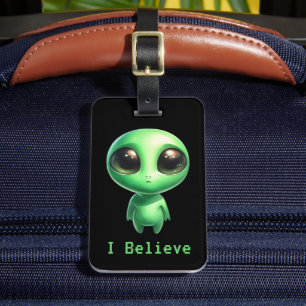Alien – I Believe Luggage Tag