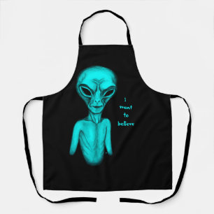 Alien , I want to believe Apron