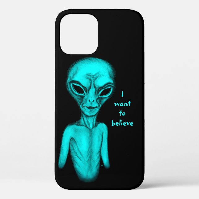 Alien , I want to believe Case-Mate iPhone Case (Back)