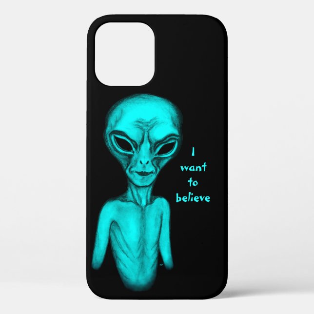 Alien , I want to believe Case-Mate iPhone Case (Back)