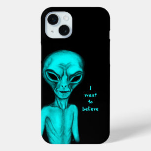 Alien , I want to believe iPhone 15 Mini Case