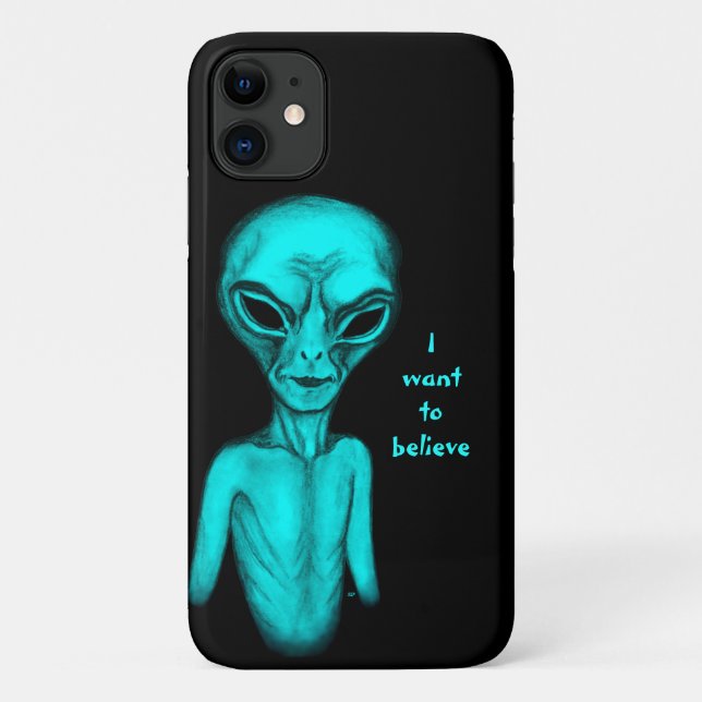 Alien , I want to believe Case-Mate iPhone Case (Back)