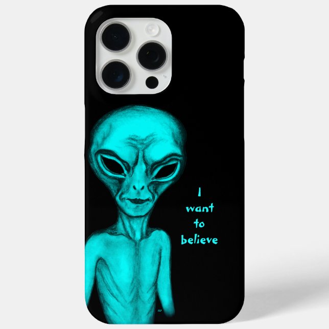 Alien , I want to believe Case-Mate iPhone Case (Back)