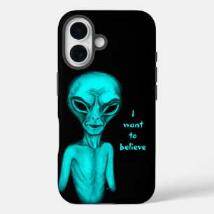 Alien , I want to believe iPhone 16 Case