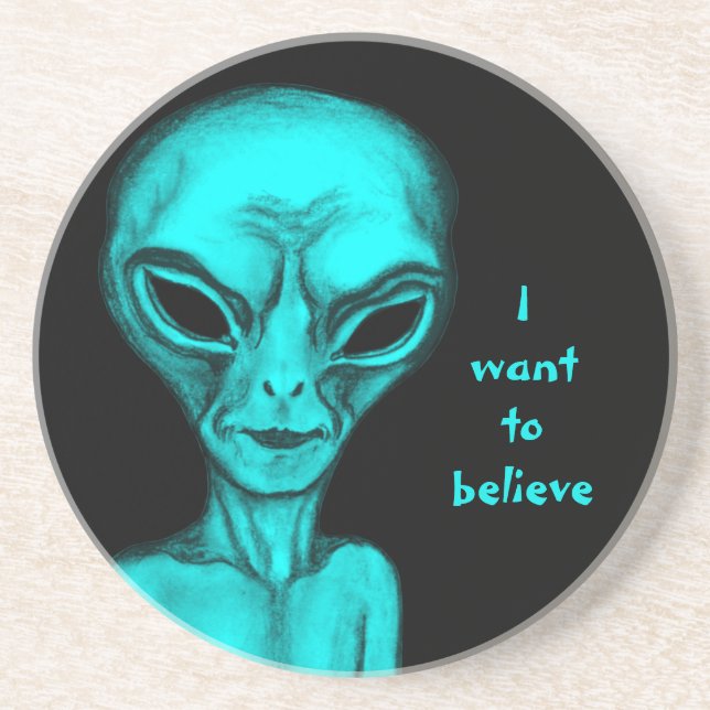 Alien , I want to believe Coaster (Front)