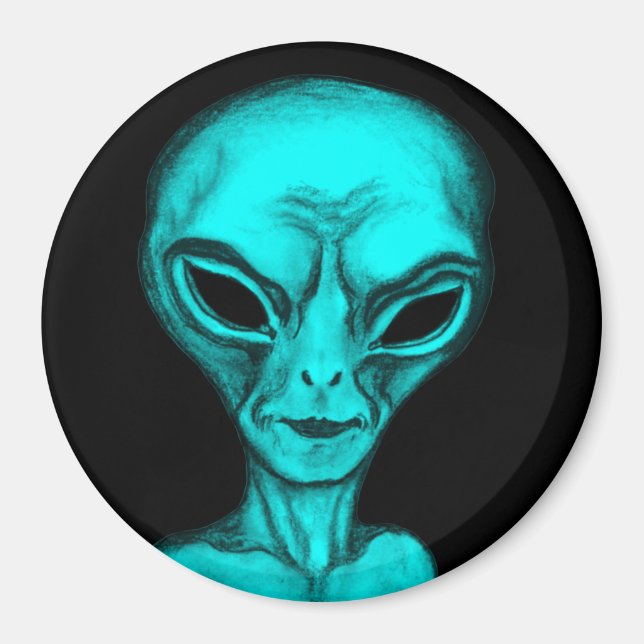 Alien , I want to believe Magnet (Front)