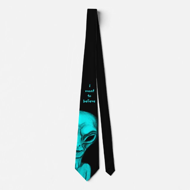 Alien , I want to believe  Tie (Front)