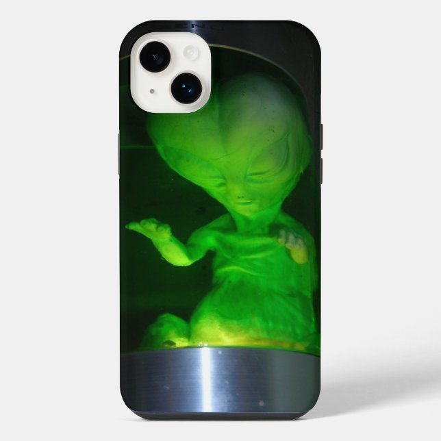 Alien In a Jar  iPhone Case (Back)