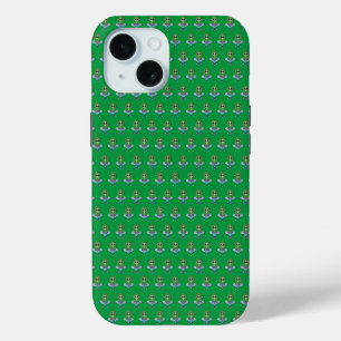 Alien in his little spaceship iPhone 15 case