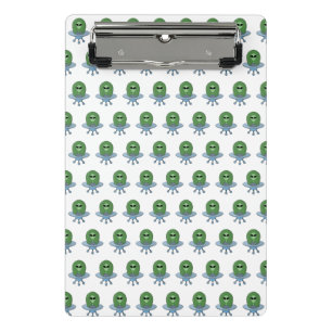 Alien in his little spaceship mini clipboard