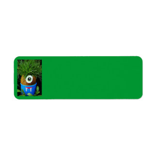 Alien In My Garden Label Return Address Label