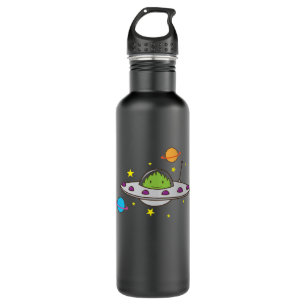 Alien in Ufo 710 Ml Water Bottle
