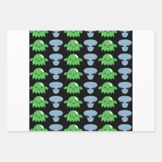 Alien intergalactic Gift Wrapping Paper