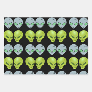 Alien intergalactic Gift Wrapping Paper