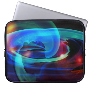 Alien Invasion Abstract Laptop Sleeve