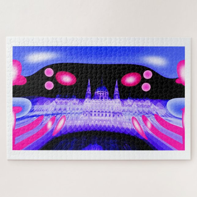 Alien invasion jigsaw puzzle (Horizontal)