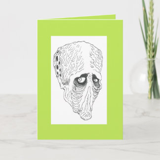 Alien is sorry he made me miss your Birthday card