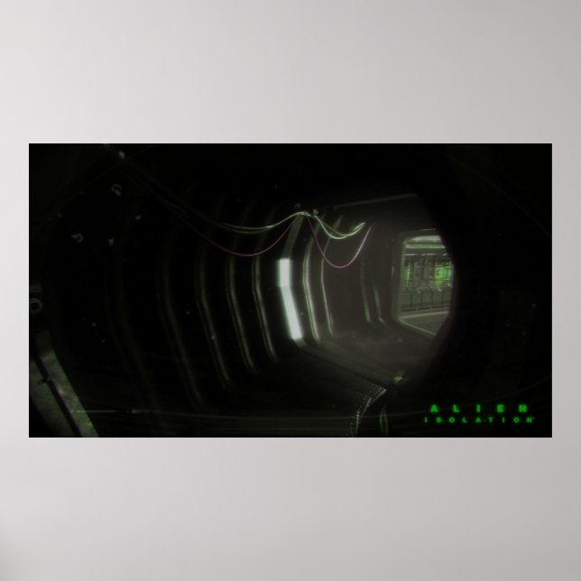 Alien Isolation Wallpaper Poster (Front)