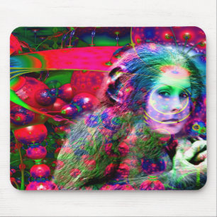 Alien Jungle Mouse Pad