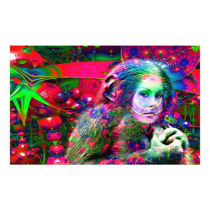 Alien Jungle Photo Print