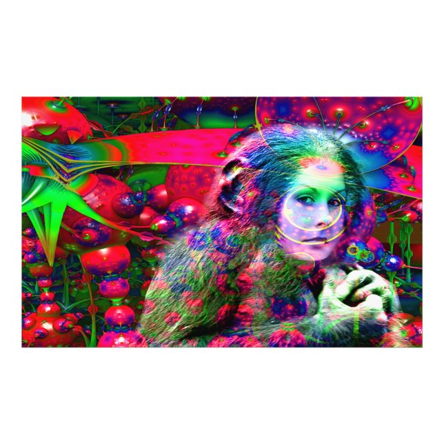 Alien Jungle Photo Print (Front)