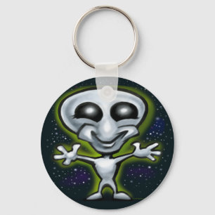 Alien Key Ring