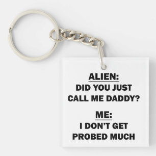 Alien Key Ring