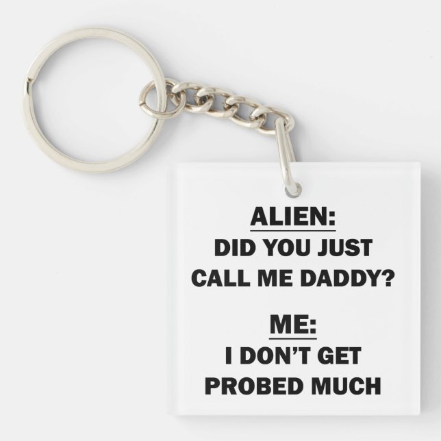 Alien Key Ring (Front)