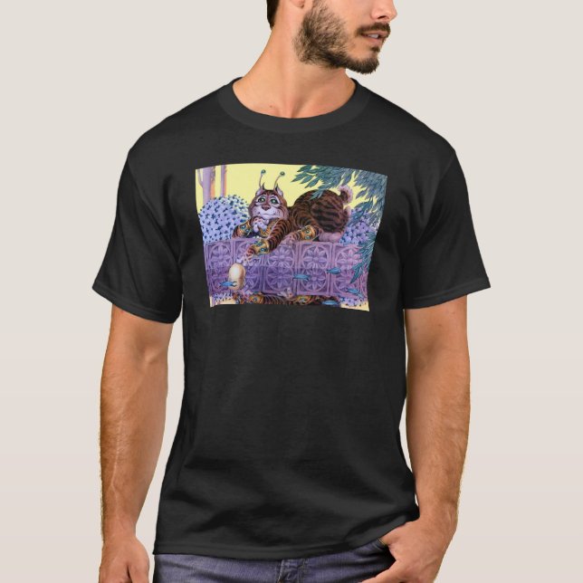 Alien Kitty Dark T-Shirt (Front)