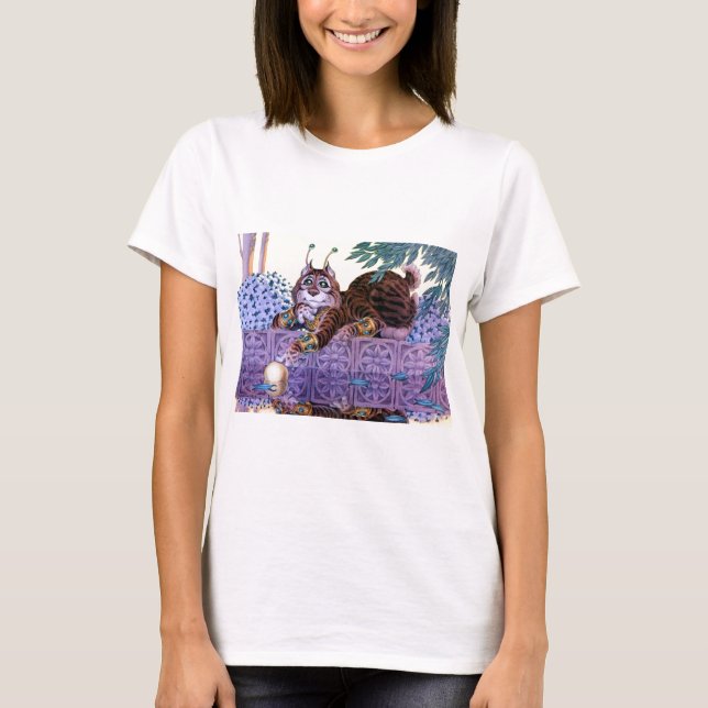 Alien Kitty Ladies Shirt (Front)