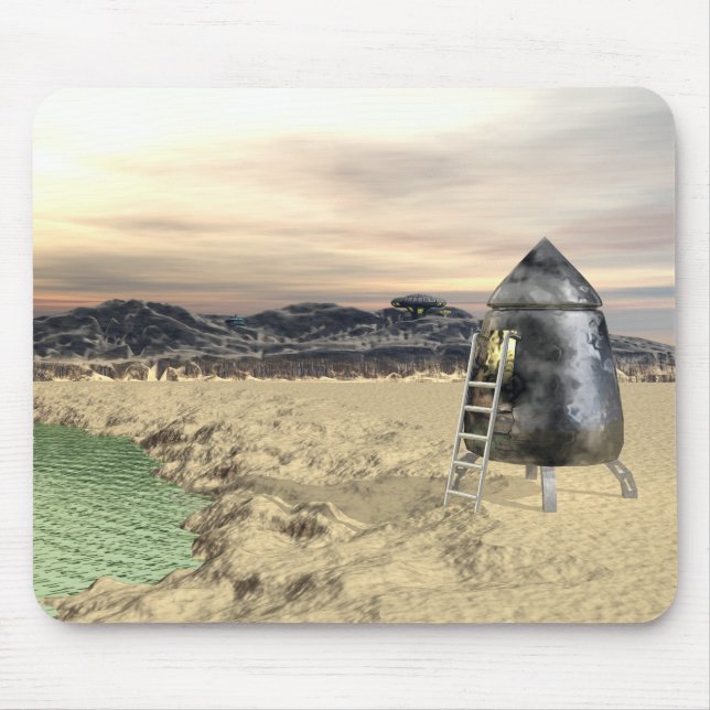Alien Lander Mouse Pad (Front)