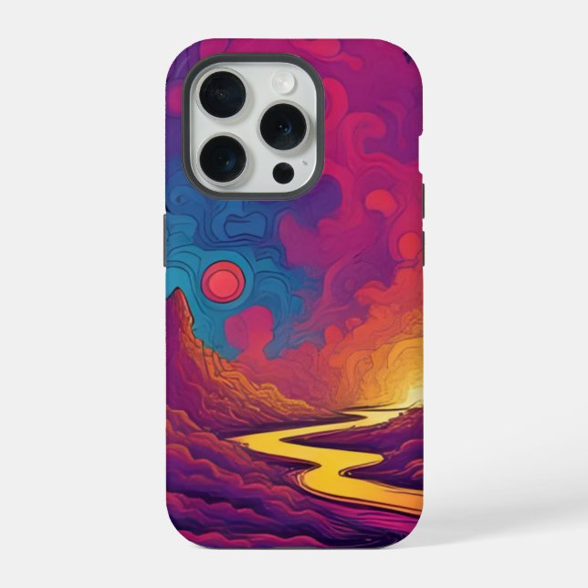Alien Lands iPhone Case (Back)