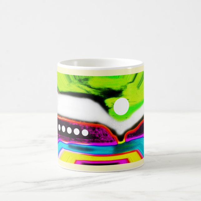 Alien landscape coffee mug (Center)