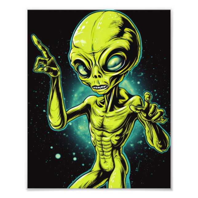 Alien Life Photo Print (Front)