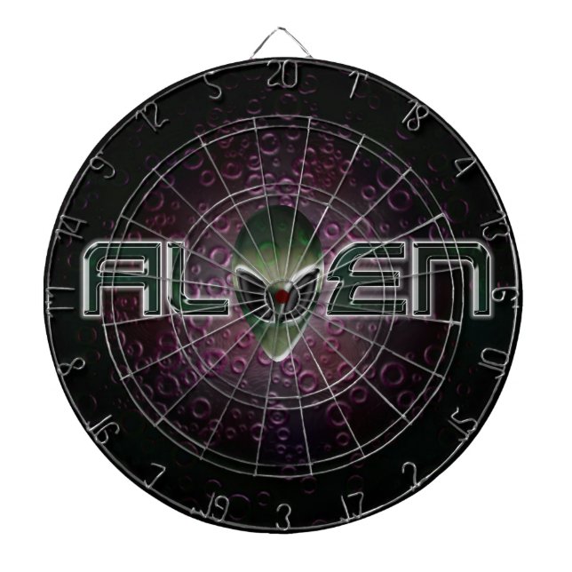 Alien logo Dartboard (Front)