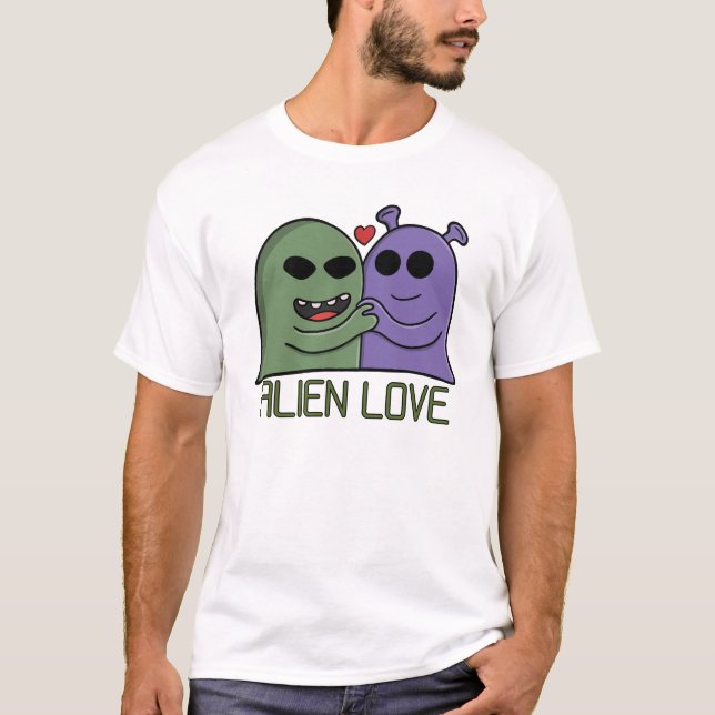 Alien Love Duo T-Shirt (Front)